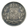 Francja, 5 Franków 1828 W Lille Karol X 