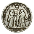 Francja, 5 Franków 1873 Herkules Ag