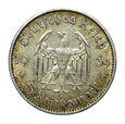 Niemcy. III Rzesza, 5 Reichsmark 1934 J Wieża z Datą Ag
