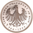Niemcy, Medal - Sztabka, Katedra Frankfurt Ag 999 PROOF