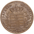 Niemcy, Sachsen Meiningen 6 Kreuzer 1834 L