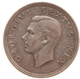 RPA, 5 shillings 1950 Jerzy VI Ag