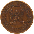 Francja, Medal Satyryczny, Klęska Napoleona III pod Sedanem 1870