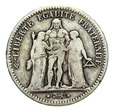 Francja, 5 Franków 1849 Herkules Ag