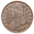 USA, 50 Centów 1831 Capped Bust Ag