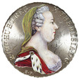 Austria, Talar 1780 Maria Teresa Nowe Bicie  Ag KOLOR