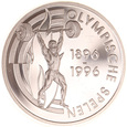Antyle Holenderskie, 25 guldenów, 1995 Podnoszenie Ciężarów Ag