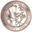 Turks i Caicos, 20 Koron 1992 Olimpiada Sport Ag 1Oz