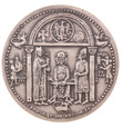 Polska, Medal Kazimierz II Sprawiedliwy Seria Królewska Ag