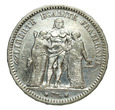 Francja, 5 Franków 1873 Herkules Ag