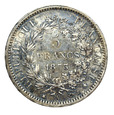 Francja, 5 Franków 1873 Trzecia Republika Ag