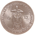Weimar, 3 Reichsmark 1925 A Rheinlande