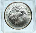 Australia, 1 Dolar 1990 Kookaburra 1 Oz Ag 999