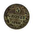 Królestwo Polskie, 5 Groszy 1840