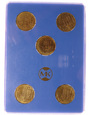 Czechosłowacja, Zestaw menniczy monet 10 Koronowych 1990-1993