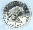 Gibraltar, 1 Crown 1994  Tygrys Szablastozębny Ochrona Planety Ziemia