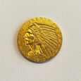 Złota moneta USA 5 dolarów Indianin 1915