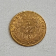 Złota moneta Francja 5 franków 1862 A