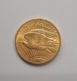 Złota moneta 20 dolarów Saint Gaudens 1908 with Motto