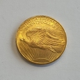 Złota moneta USA 20 dolarów Saint Gaudens 1908 