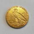 Złota moneta 5 dolarów Indian Head 1915