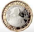 5 €, Don Lorenzo Milani, Watykan, Moneta bimetaliczna PROOF, 2023