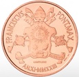 Watykan, 20 euro BU Sztuka i Wiara, Miedziana moneta, 2023