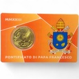 50 EUROCENT, WATYKAN COIN CARD NR 45, ZNACZEK 1,25 € 2023