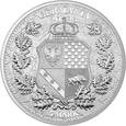 1 uncja, Allegories: Galia & Germania, Srebrna moneta, 2023