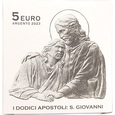 5 €, Święty Jan, Dwunastu Apostołów, Watykan 2023