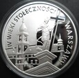 20 złotych IV Wieki Stołeczności Warszawy 1996r.