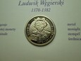 Mennica Polska Poczet Królów i Książąt Polskich Ludwik Węgierski