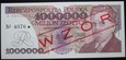 WZÓR 1000000 złotych 1991 seria A Władysław Reymont UNC