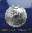 50000 złotych 1988 Józef Piłsudski