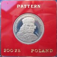 200 złotych Władysław I Łokietek 1986r próba