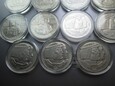 100 złotych Mieszko i Dąbrówka próba nikiel komplet 11szt