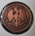 KOPIA Bolesław Chrobry 10 złotych 1925 Cu