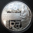 20 złotych 100-lecie Odkrycia Polonu i Radu 1998r.