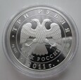 Zestaw 10 euro + 3 ruble 2011 Balet pudełko + certyfikaty