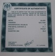 Zestaw 10 euro + 3 ruble 2011 Balet pudełko + certyfikaty
