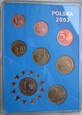 Polski projekt monet typu euro rocznik 2003
