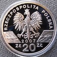 20 złotych Foka Szara 2007r. 