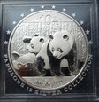 Chiny 10 YUAN 2010 Panda uncja Ag 999