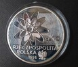 20 złotych 100-lecie Odkrycia Polonu i Radu 1998r.