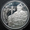 10zł Zygmunt III Waza 1998r  półpostać