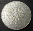 10 złotych 1932 ze zn. Jadwiga Głowa Kobiety