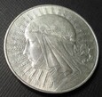 10 złotych 1932 ze zn. Jadwiga Głowa Kobiety