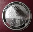 Australia 1 dolar 2016 KOOKABURRA uncja Ag 999 