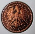 KOPIA Bolesław Chrobry 20 złotych 1925 Cu