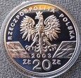 20 złotych Węgorz 2003